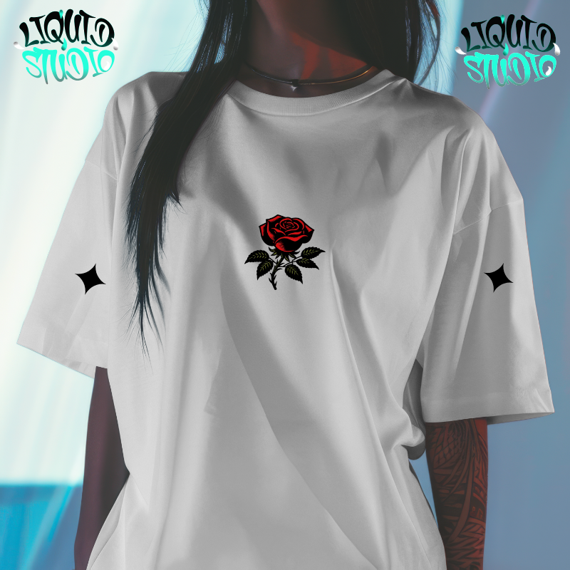 Rose T Shirt (Short Sleeve)