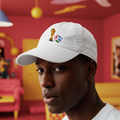World Cup Dad Cap (White)