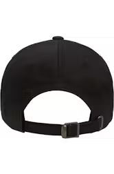Custom Low-Profile Cotton Twill Dad Cap - Black (Design Your Own)