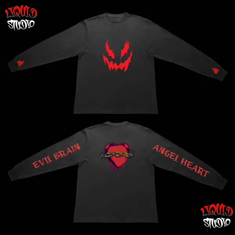 Long Sleeve (Evil Twin ) Black V1
