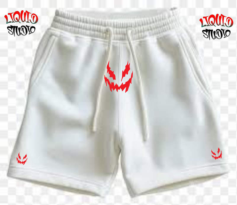 White Evil Twin Shorts